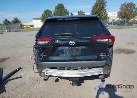 2020 Toyota Rav4 Hybrid Xle из США, поврежденный, VIN 2T3RWRFV8LW071542